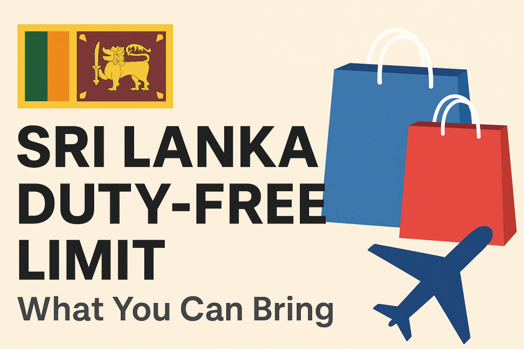 Sri Lanka duty-free limit